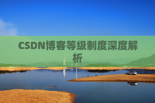 CSDN博客等级制度深度解析